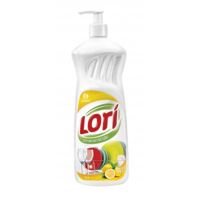Средство для мытья посуды "Lori" лимон (1000 мл) 