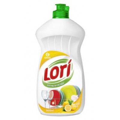 Средство для мытья посуды "Lori" лимон (500 мл) 