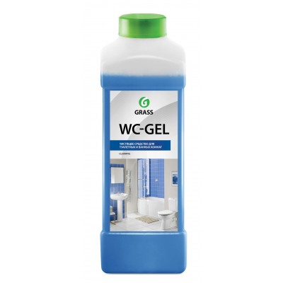 Средство для чистки сантехники "WC-gel" (флакон 1 л)