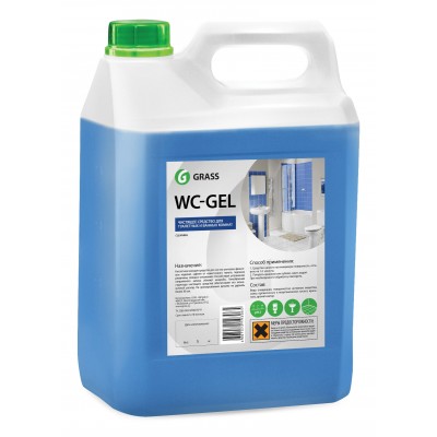 Средство для чистки сантехники "WC-gel" (канистра 5 кг)